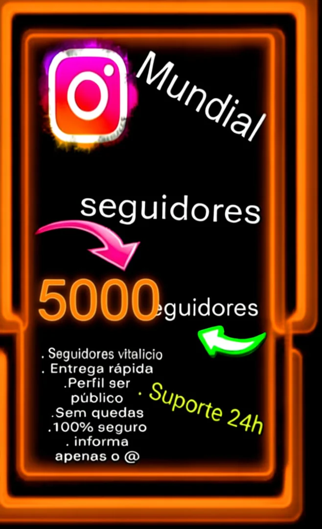 5.000 Seguidores Mundiais
